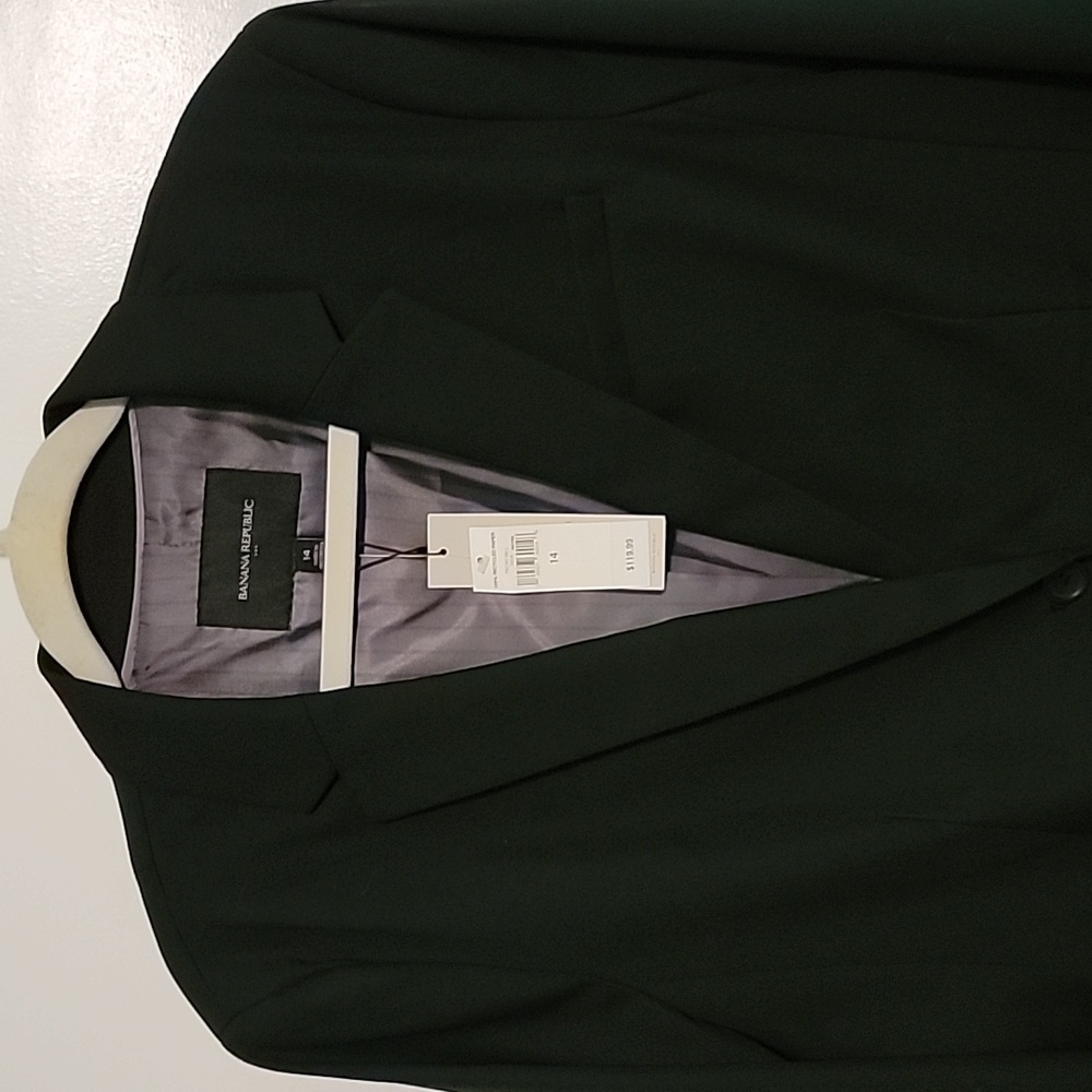 Nwt Sz 14 Banana Republic Blazer Suit Jacket